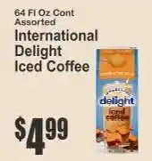 Key Food International Delight Iced Coffee offer