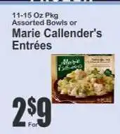 Key Food Marie Callender's Entrées offer