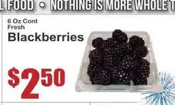 Key Food Blackberries offer