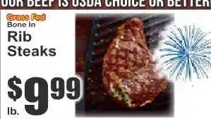 Key Food Rib Steaks offer