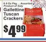 Key Food Galletine Tuscan Crackers offer
