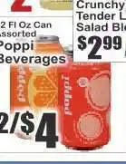 Key Food Poppi Beverages offer