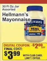 Key Food Hellmann's Mayonnaise offer