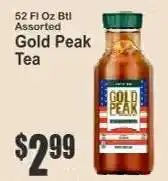 Key Food Gold Peak Tea offer