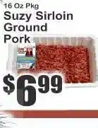 Key Food Suzy Sirloin Ground Pork offer