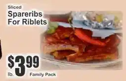 Key Food Sliced Spareribs For Riblets offer