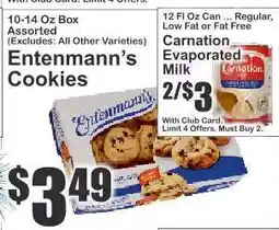 Key Food Entenmann's Cookies offer
