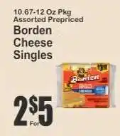 Key Food Borden Cheese Singles offer