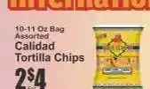 Key Food Calidad Tortilla Chips offer