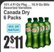 Key Food Canada Dry 6 Packs offer