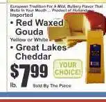 Key Food Great Lakes Cheddar offer