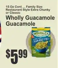 Key Food Wholly Guacamole Guacamole offer