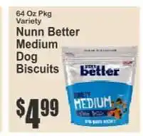 Key Food Nunn Better Medium Dog Biscuits offer