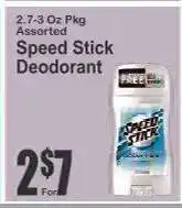 Key Food Speed Stick Deodorant offer