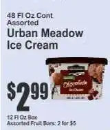 Key Food Urban Meadow Ice Cream offer