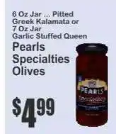 Key Food Pearls Specialties Olives offer