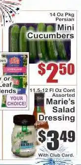 Key Food Mini Cucumbers offer