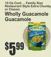 Key Food Wholly Guacamole offer