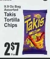 Key Food Takis Tortilla Chips offer