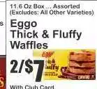 Key Food Eggo Thick & Fluffy Waffles offer