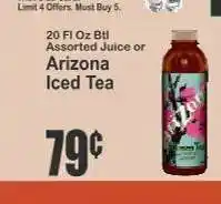 Key Food Arizona Iced Tea offer