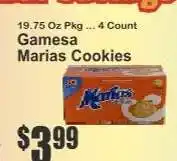 Key Food Gamesa Marias Cookies offer