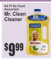 Key Food Mr. Clean Cleaner offer