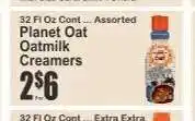 Key Food Planet Oat Oatmilk Creamers offer