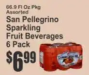 Key Food San Pellegrino Sparkling Fruit Beverages offer