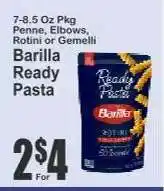 Key Food Barilla Ready Pasta offer