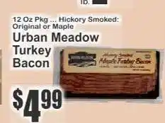 Key Food Urban Meadow Turkey Bacon offer