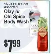 Key Food Olay or Old Spice Body Wash offer