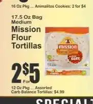 Key Food Mission Flour Tortillas offer