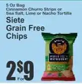 Key Food Siete Grain Free Chips offer
