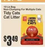 Key Food Tidy Cats Cat Litter offer