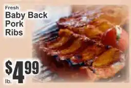 Key Food Fresh Baby Back Pork Ribs offer