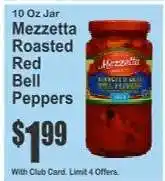 Key Food Mezzetta Roasted Red Bell Peppers offer
