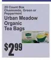 Key Food Urban Meadow Organic Tea Bags offer