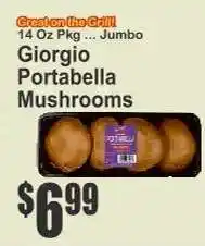 Key Food Giorgio Portabella Mushrooms offer
