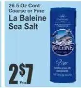 Key Food La Baleine Sea Salt offer