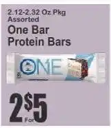 Key Food One Bar protein bars offer