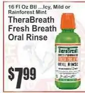Key Food TheraBreath Fresh Breath Oral Rinse offer