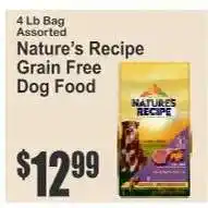 Key Food Nature's Recipe Grain Free Dog Food offer