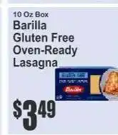 Key Food Barilla Gluten Free Oven-Ready Lasagna offer