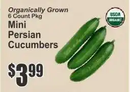 Key Food Mini Persian Cucumbers offer