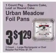 Key Food Urban Meadow Foil Pans offer