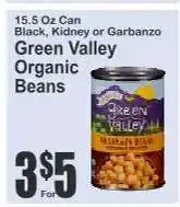 Key Food Green Valley Organic Beans offer