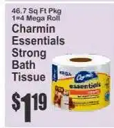 Key Food Charmin Essentials Strong Bath Tissue offer