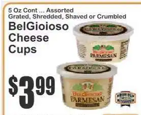Key Food BelGioioso Cheese Cups offer