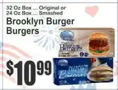 Key Food Brooklyn Burger Burgers offer